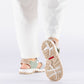 Comfortable women's sports sandals with Velcro colorful Rieker 68866-94 Rieker