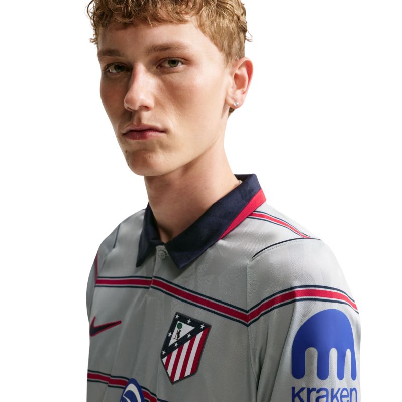Nike Atlético Madrid Stadium 2026/27 Men's Jersey Gray II6650 087