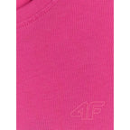 Regular plain girls' T-shirt 4F 4FJRSS26TTSHF3554-12S 4f