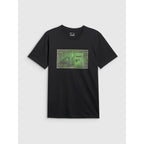 Men's regular printed T-shirt 4F 4FRAW25TTSHM3612-20S
