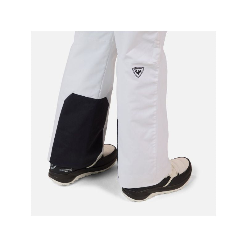 Women's ROSSIGNOL W Strawpile Insulated Pant ski trousers, white