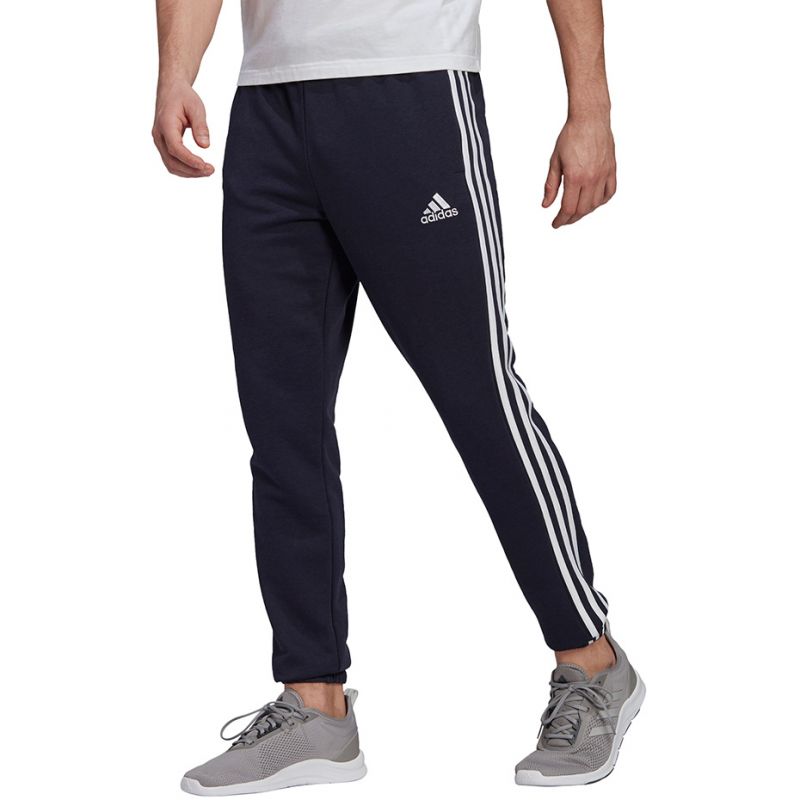 Adidas Essentials Tapered Elastic Cuff 3 Stripes Pant M GK8830 Clothing/Lifestyle/Trousers, shorts Adidas