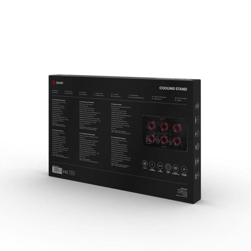 SAVIO LAPTOP COOLING PAD COS-01 Chłodzenie/Podstawki pod notebooki Your Sports Performance