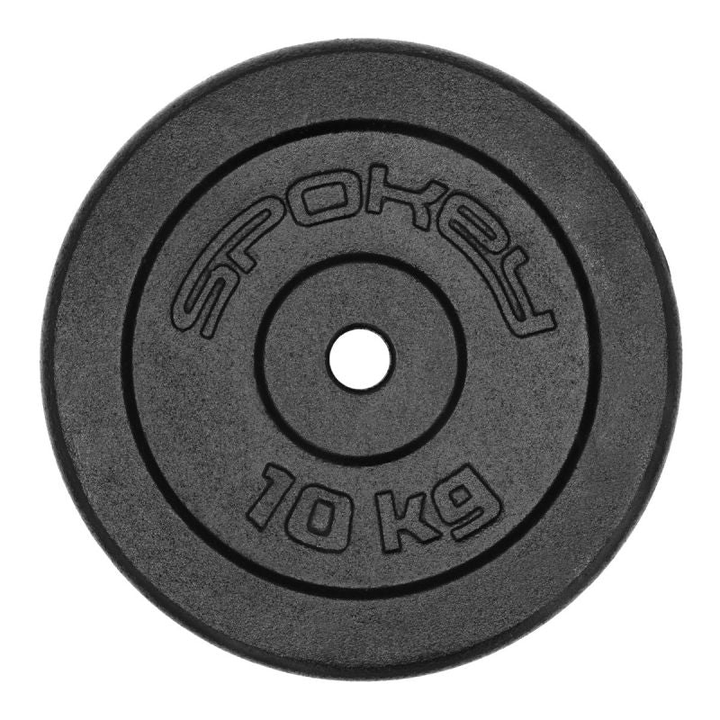 Cast iron weight 10kg Spokey Sinis H SPK-944485 Accessories/Training equipment Your Sports Performance