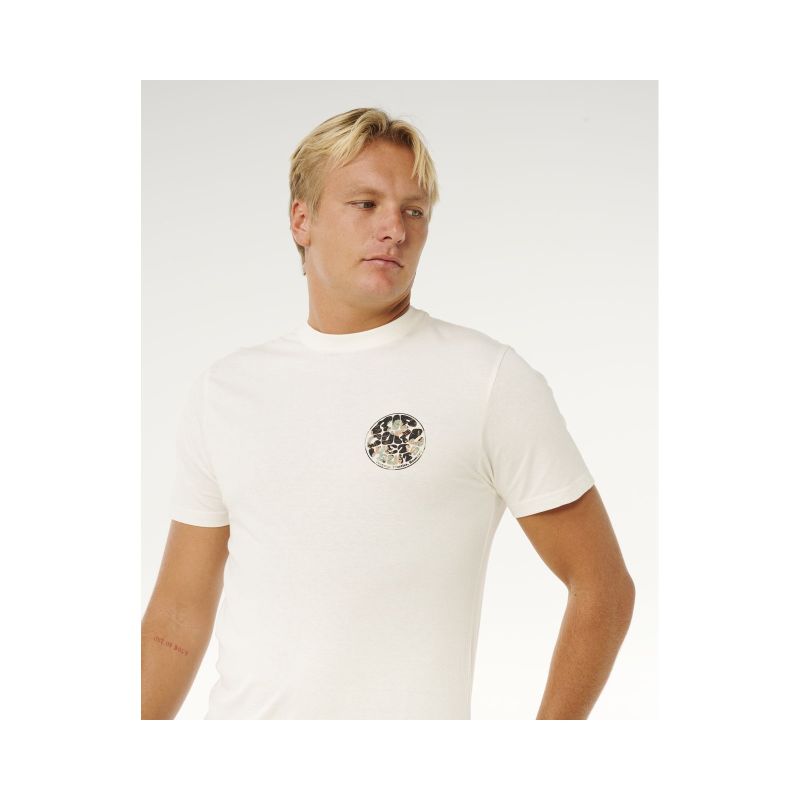 RIP CURL Wettie Passage Icon Tee White