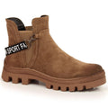 Suede Chelsea boots on the Potocki W WOL105C platform, brown Footwear/Lifestyle Your Sports Performance