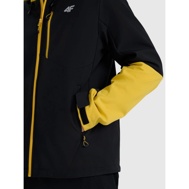 Men's 4F 4FRAW25TSOFM506-71S windproof membrane 8000 softshell jacket 4f