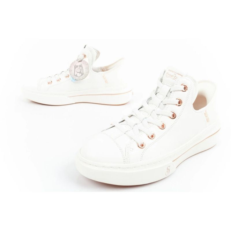 Skechers Snoop One-OG Leather Slip-Ins W 186001/WHT shoes Footwear/Lifestyle/Skechers Skechers