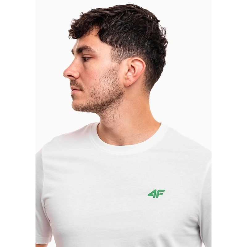 Men's cotton T-shirt 4F 4FWSS26TTSHM4484-10S 4f