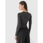 Longsleeve cropped smooth women's 4F 4FRAW24TLONF503-20S *Kategoria tymczasowa Your Sports Performance