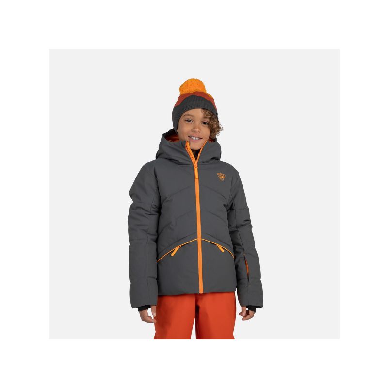Rossignol Boy Siz Jkt Jacket Gray Rossignol