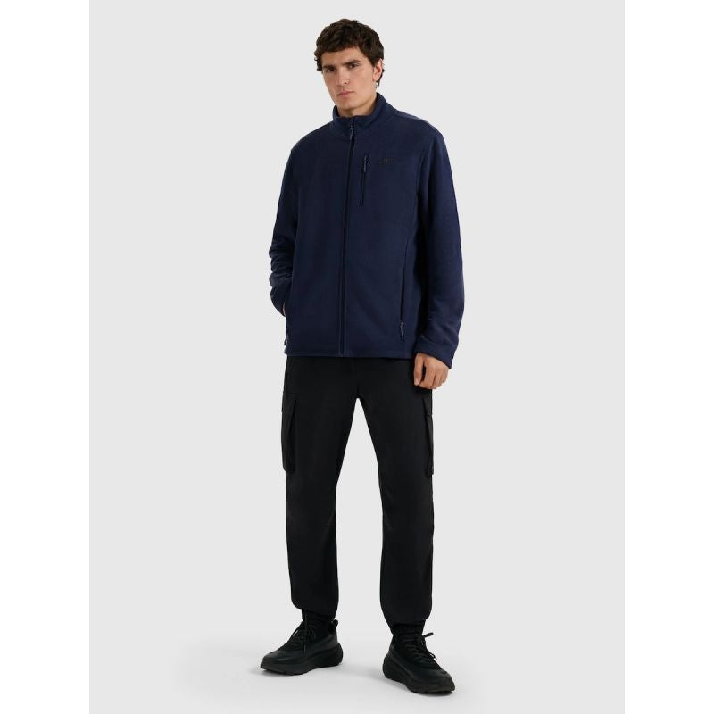 Men’s Regular-Fit Fleece with Stand Collar 4F 4FRMM00TFLEM435-31S