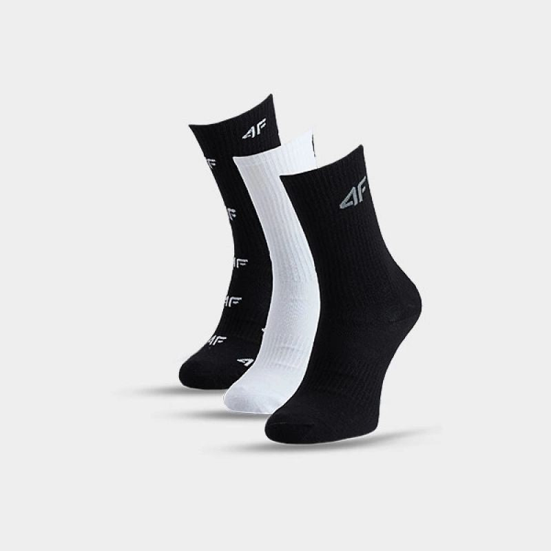 Boys' casual ankle socks (3-pack) 4F 4FJWAW25USOCM391-91A *Kategoria tymczasowa Your Sports Performance