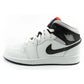 Nike Air Jordan 1 women's high-top sports shoes fashionable sneakers white black
