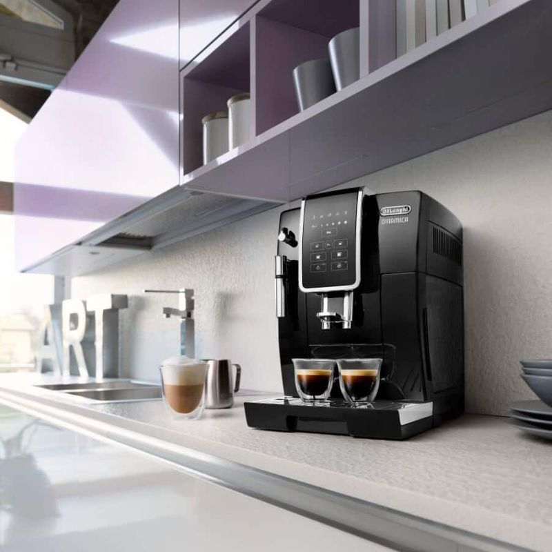 DeLonghi Dinamica ECAM 350.15.B (1450W; black) automatic espresso machine AGD - Produkty/Ekspresy do kawy Your Sports Performance