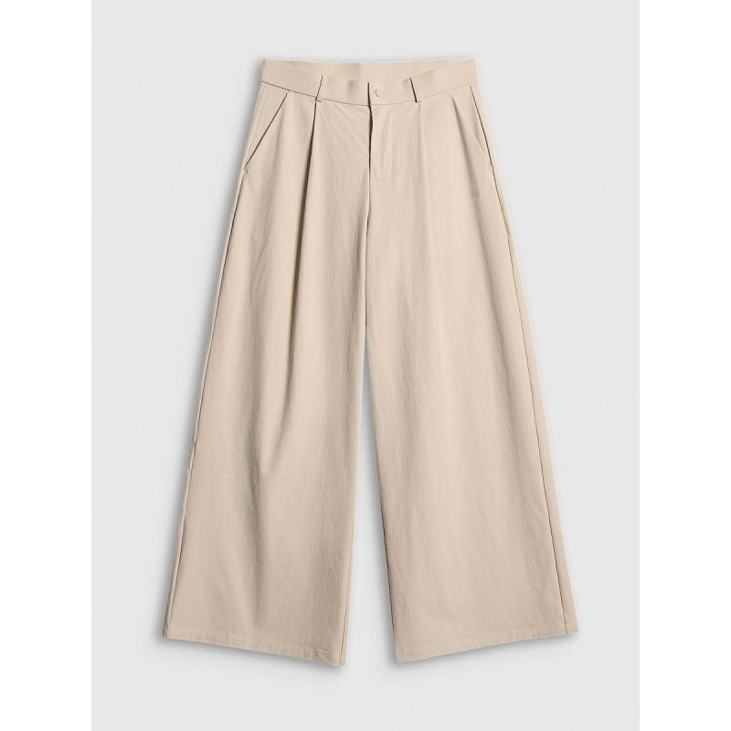 Women's wide leg trousers 4F 4FRSS26TTROF1970-12S 4f