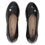 Leather wedge pumps black Filippo DP7661/26 BK Filippo
