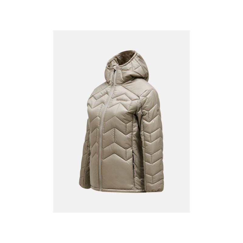 PEAK PERFORMANCE Elevate Liner Hood Jacket Women beige