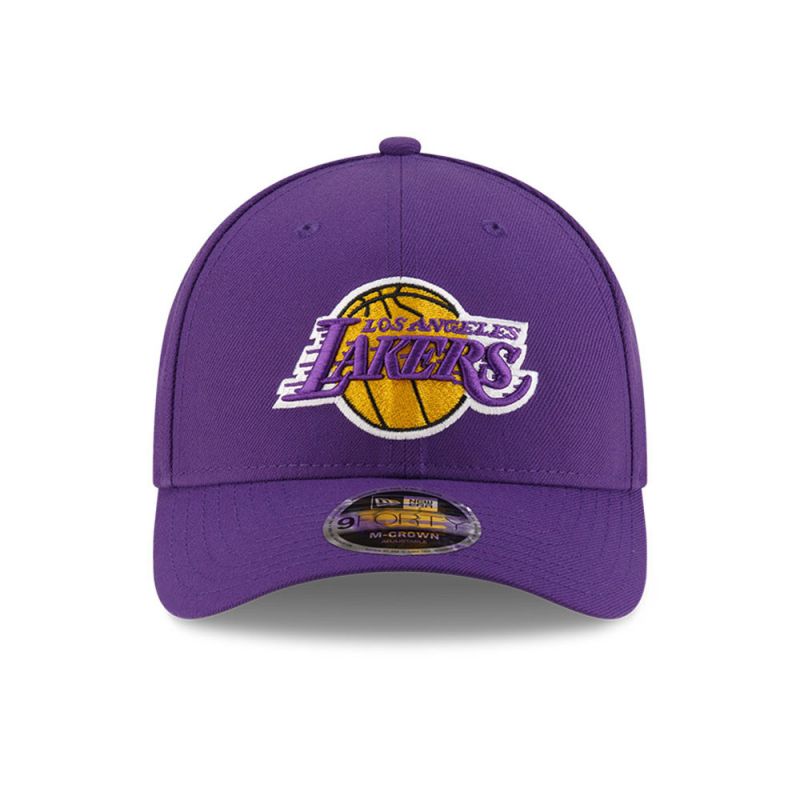New Era 9FORTY Los Angeles Lakers NBA Team M-Crown Purple Snapback Cap - 60755462 Odzież/Czapki/Czapki z daszkiem Your Sports Performance