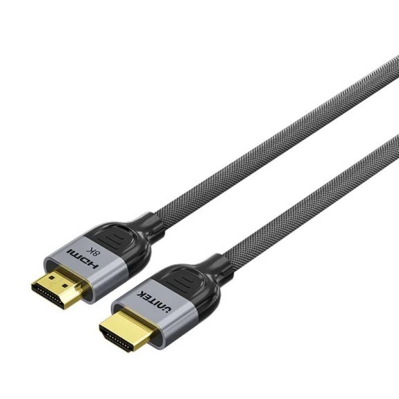 UNITEK HDMI 2.1 CABLE 8K LUX BRAID 1.5M Kable i adaptery/Kable HDMI Your Sports Performance