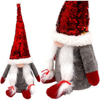DECORATIVE gnome with magic sequins 35cm gray Home and Garden/Equipment Your Sports Performance