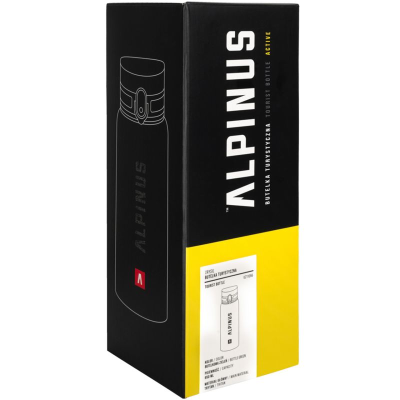 Alpinus Trysil 650 ml Active tritan bottle UZ11056 Accessories/Training equipment Your Sports Performance