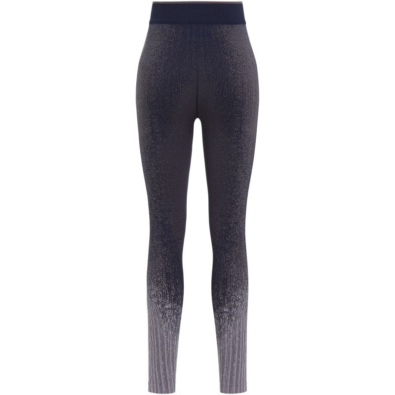 Women's ODLO Performance Warm Blackcomb BL Bottom Long Thermal Leggings, Purple