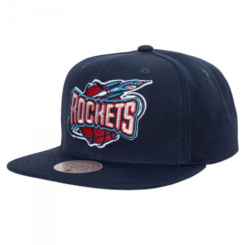 Mitchell &amp; Ness NBA Houston Rockets Team Ground 2.0 Snapback Hwc Rockets Cap HHSS3258-HROYYPPPNAVY Clothing/Basketball/Mitchell & Ness Your Sports Performance