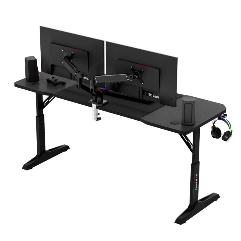 Huzaro Hero 4.6 Black Gaming Desk Gaming PC/Stoliki i biurka Your Sports Performance