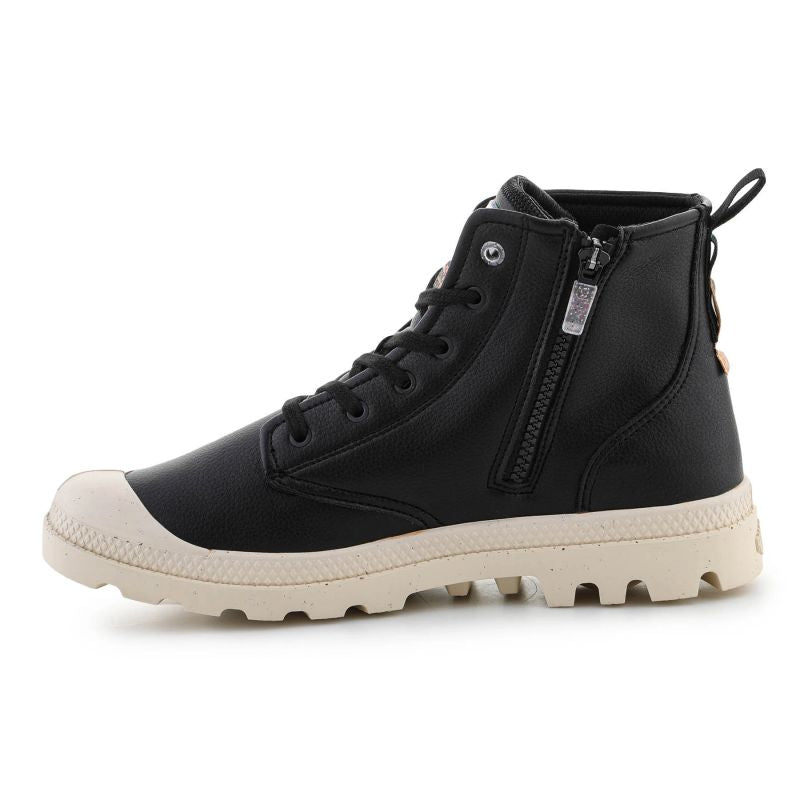 Palladium Pampa Hi Re-Vegan Leather U shoes 74378-008-M Black Footwear/Lifestyle/Palladium Your Sports Performance