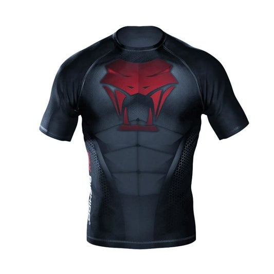 The "Snake" compression Rashguard shirt is made of DBX MORE DRY M material. ODZIEŻ - Koszulki treningowe Your Sports Performance
