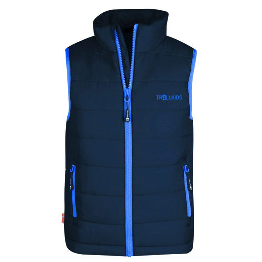 Trollkids Kids Trondheim Vest navy/medium blue (511-117) In preparation Your Sports Performance