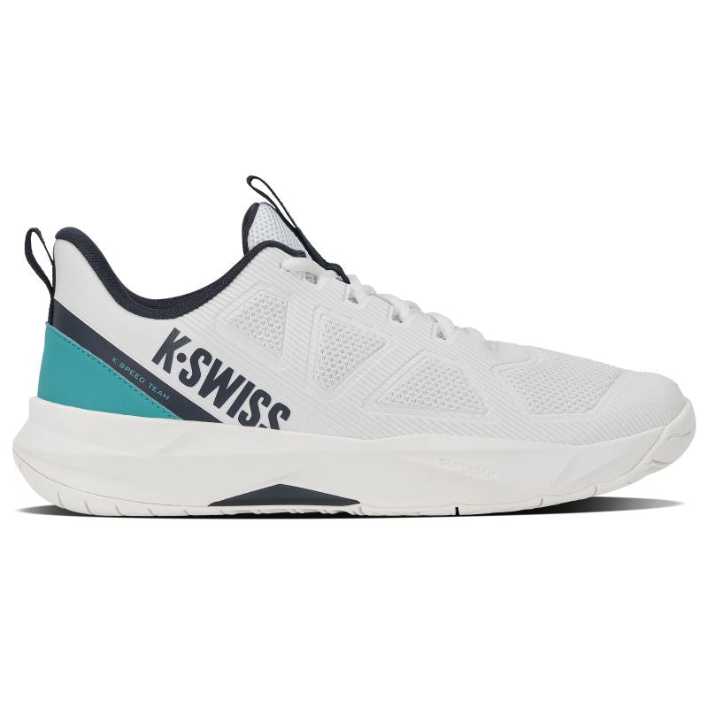 K-Swiss K-SPEED TEAM WHITE/BALTIC/CARBON-M (04898-131-M)