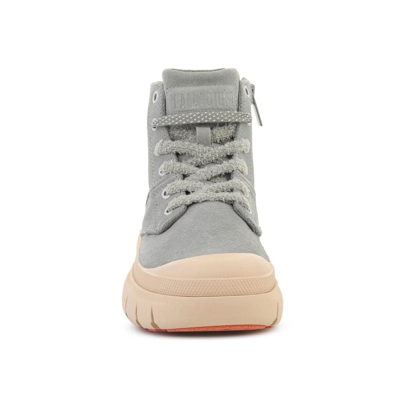 PALLADIUM PALLAPOP HI ZIP SDE VETIVER 99553-340