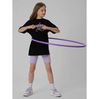 Oversized T-shirt with print for girls 4F 4FJRAW26TTSHF4242-20S