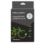 QOLTEC ELECTRIC BIKE BATTERY CHARGER 36V | 42V | 2A | 5.5*2.1 Zasilacze dedykowane/Zasilacze do pozostałych urządzeń Your Sports Performance