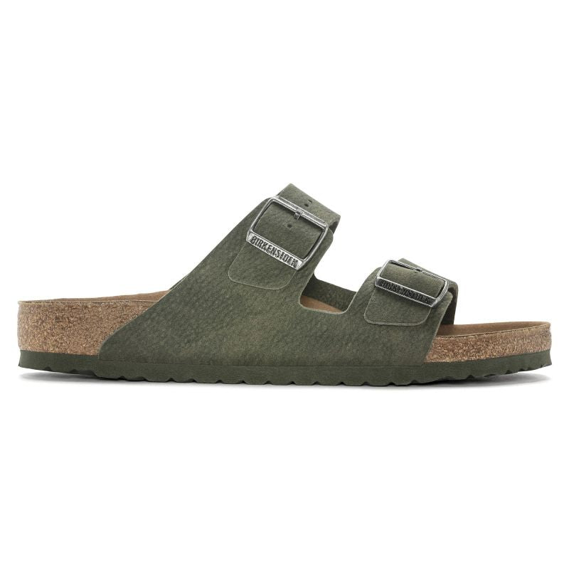 Birkenstock Arizona Vegan Microfaser Regular Women's-Men's Desert Dust Thyme Flip-Flops for Wide Feet Vegan (1024550) Footwear/Lifestyle/Birkenstock/Klapki/chodaki Birkenstock