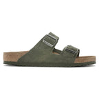 Birkenstock Arizona Vegan Microfaser Regular Women's-Men's Desert Dust Thyme Flip-Flops for Wide Feet Vegan (1024550) Footwear/Lifestyle/Birkenstock/Klapki/chodaki Birkenstock