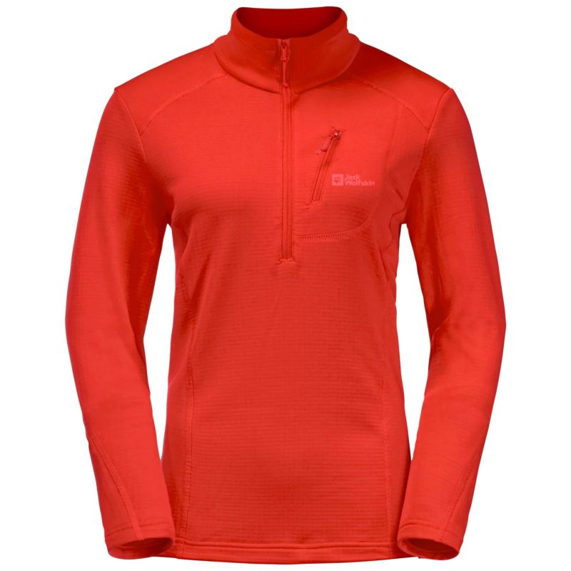 Jack Wolfskin Kolbenberg HZ W sweatshirt 1710791-3033 Clothing/Outdoor/Jack Wolfskin Your Sports Performance