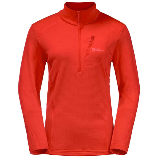 Jack Wolfskin Kolbenberg HZ W sweatshirt 1710791-3033 Clothing/Outdoor/Jack Wolfskin Your Sports Performance
