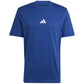 Men's adidas Essentials Small Logo Single Jersey T-shirt blue JF1093 In preparation Adidas