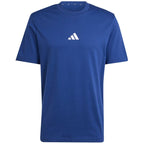 Men's adidas Essentials Small Logo Single Jersey T-shirt blue JF1093 In preparation Adidas