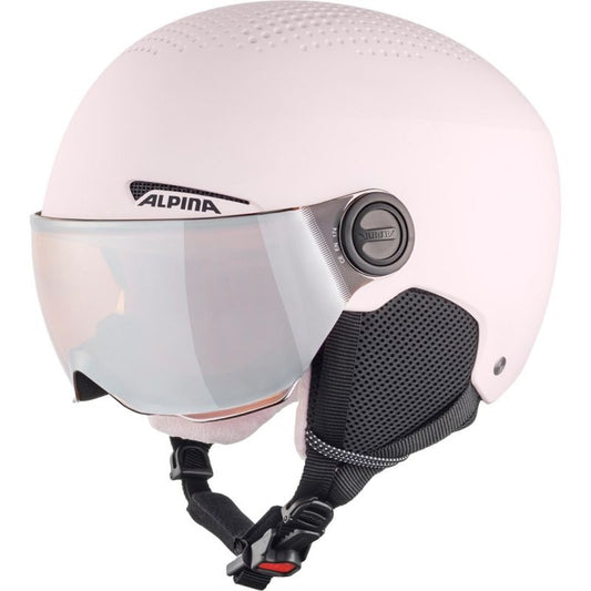 ALPINA ZUPO VISOR Q-LITE ROSE 51-55 ski helmet Narciarstwo/Kaski Your Sports Performance
