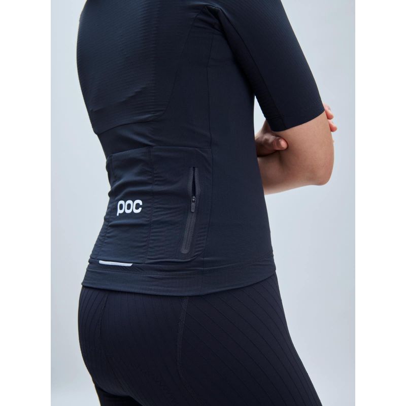 POC W's Raceday Jersey Women's Cycling Jersey Black