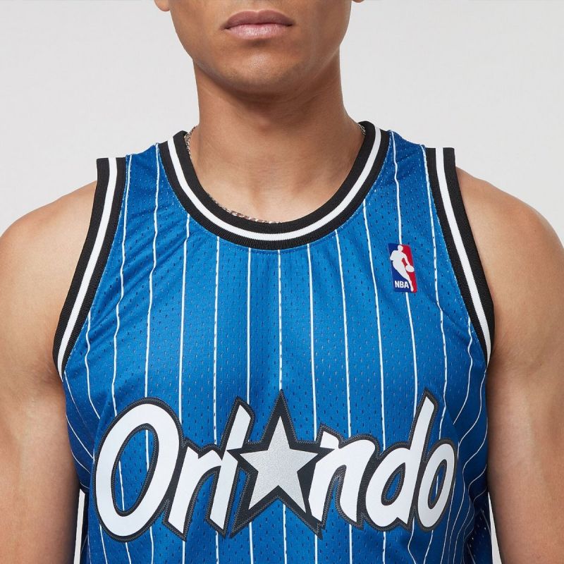 Mitchell & Ness Men's T-Shirt Orlando Magic NBA Swingman Road Jersey Magic 94 Shaquille O'Neal SMJYGS18193-OMAROYA94SON In preparation Your Sports Performance