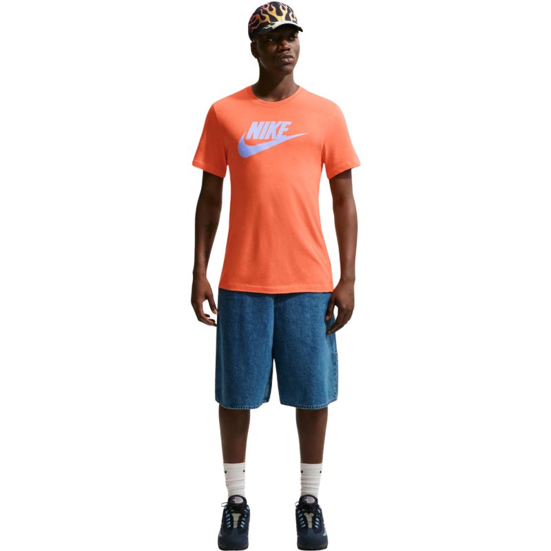 Nike Nsw Tee Icon Futura Orange AR5004 835
