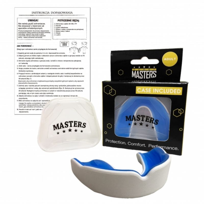 Mouthguards Masters OZ-GEL-FIT Senior 08008-S03 no product Accessories/Protectors and knee pads Your Sports Performance
