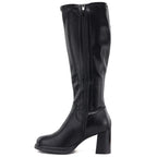 Black heeled women’s boots Potocki SZ12861