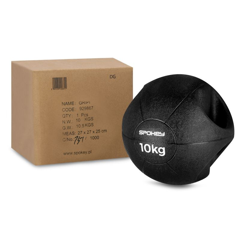 Gripi Ball Spokey medicine. 10kg 929867 Accessories/Balls/Medicine balls Your Sports Performance