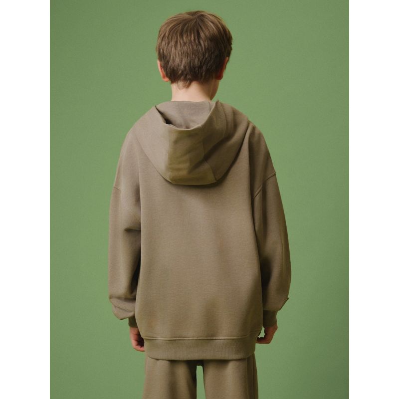 Boy's loose hooded sweatshirt 4F 4FJRSS26TSWSM3051-83S